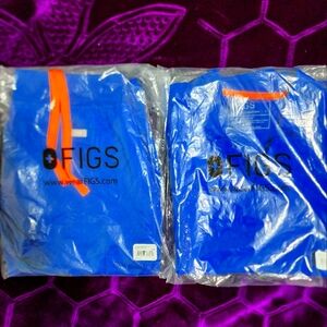 Limited Edition!!! Figs Top Inala Winning Blue L